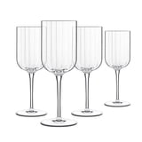 Luigi Bormioli Bach – Set 4 Calici Da Champagne/dessert Vintage, 8 Once, Vetro Infrangibile Rinforzato Al Titanio