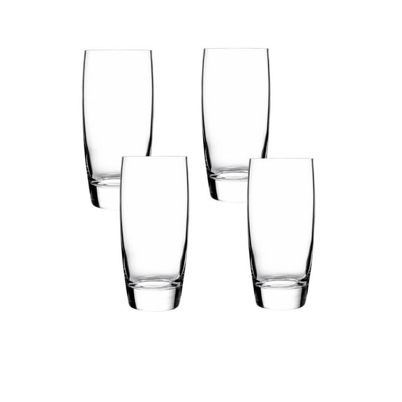 Luigi Bormioli Michelangelo Masterpiece Cooler Glasses - Set of 4, Clear