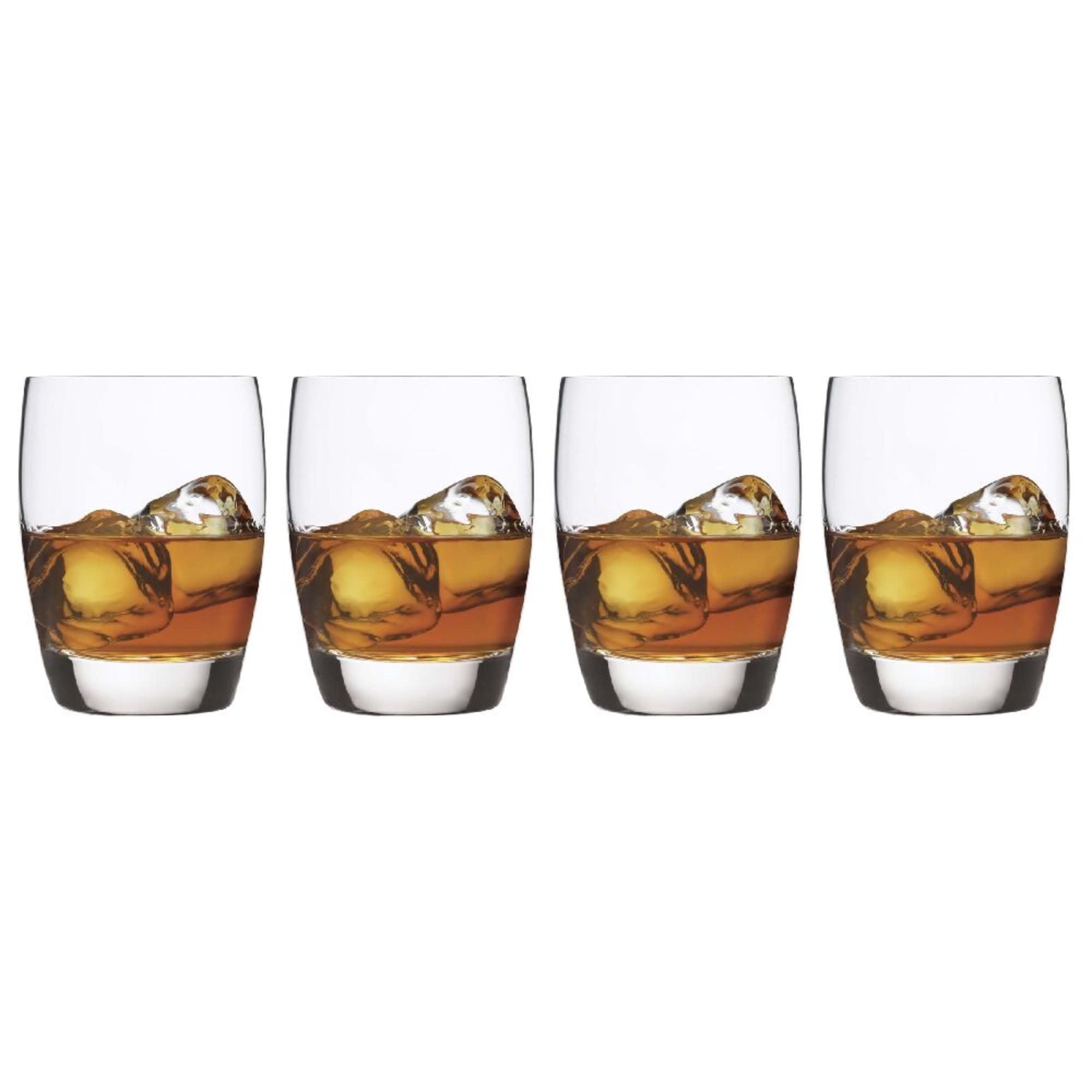 Luigi Bormioli Michelangelo Clear Glass 16 oz Whiskey Set