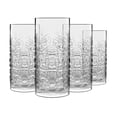 thumbnail image 1 of Luigi Bormioli Mixology 16.25 Oz Textures Hi-Ball Drinking Glasses Set of 4, 1 of 1