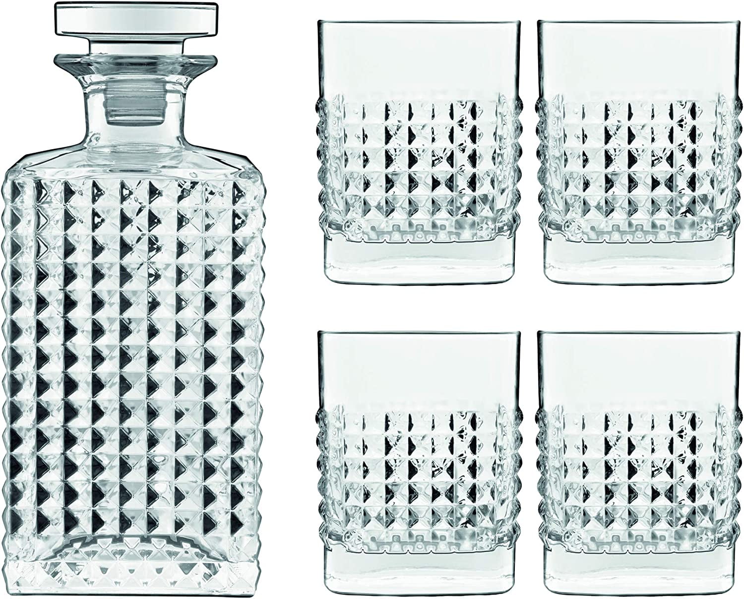 Luigi Bormioli Mixology Elixir Whisky - Liquor - Spirits Set 5-Pcs