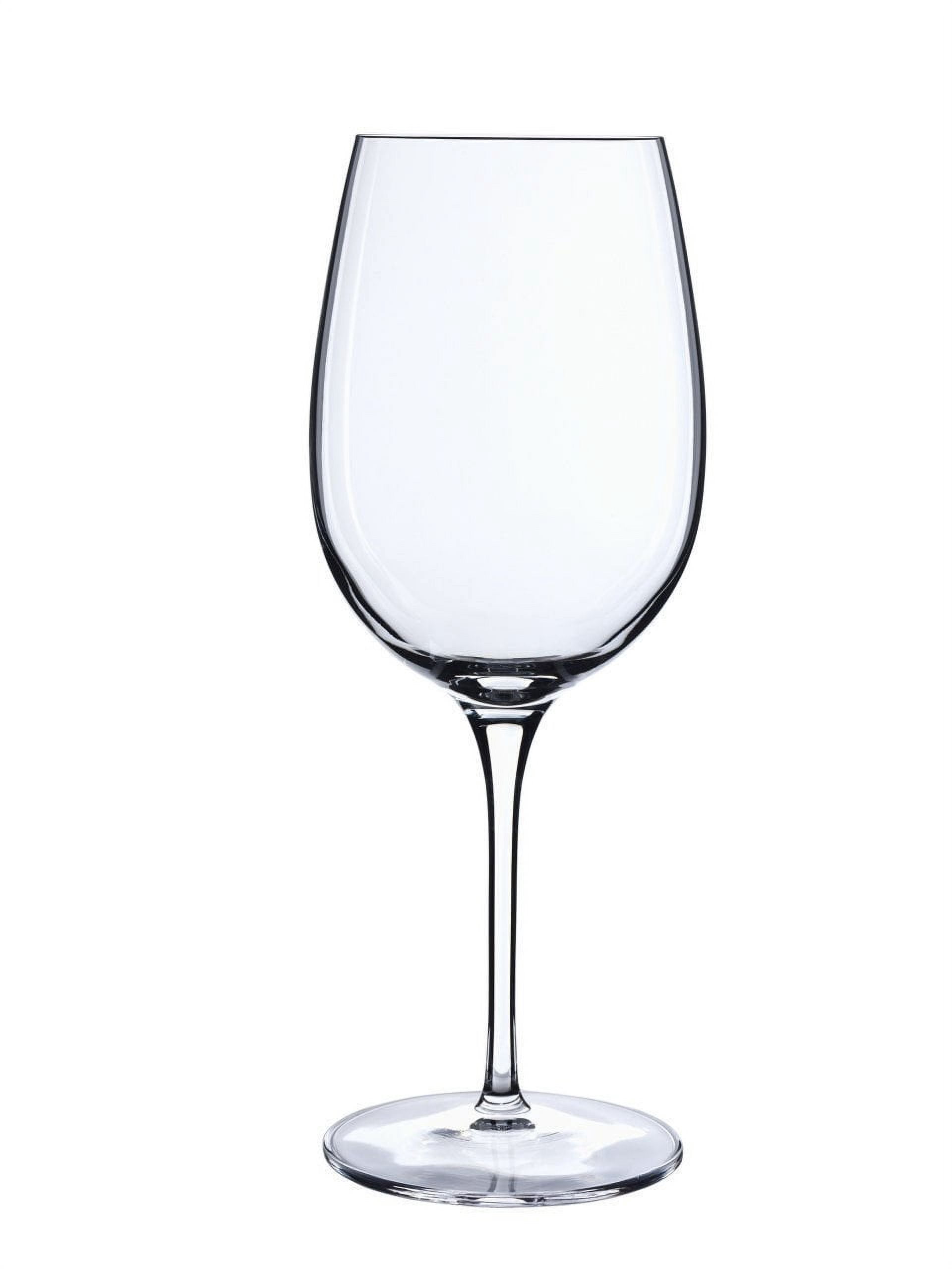 Luigi Bormioli Rotweingläser Vinoteque – 590 Ml, 6 Stück, Italienisches Kristallglas