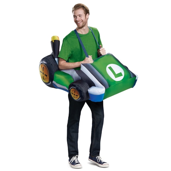Luigi Kart Inflatable Adult Co