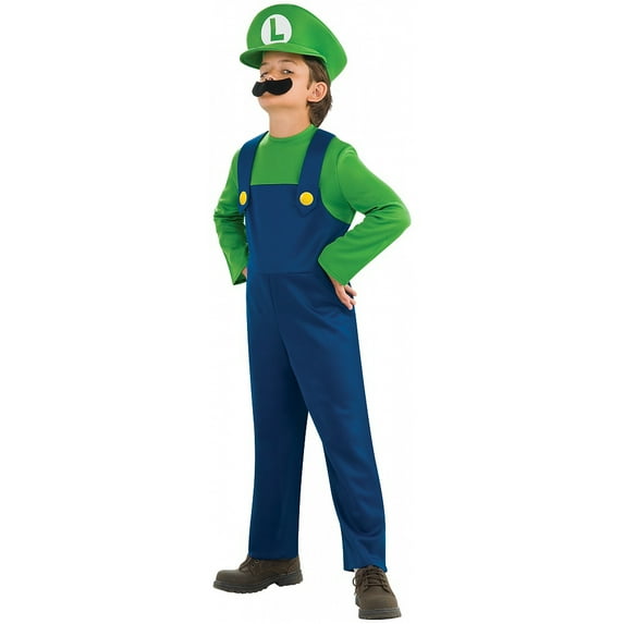 Luigi Kids Costume - Medium