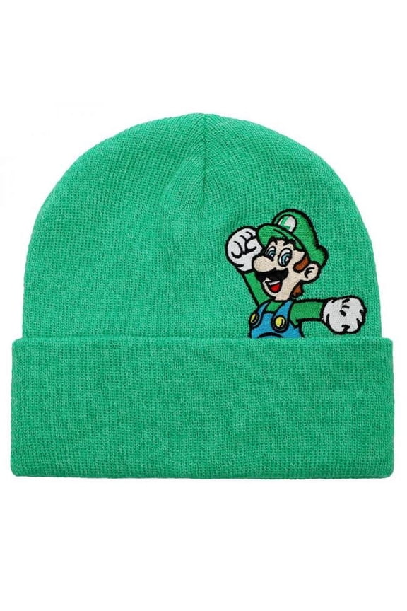 Luigi Nintendo Peek-a-Boo Beanie