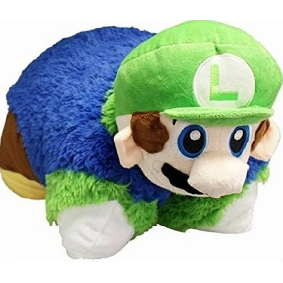 Luigi Pillow Pet Plush Toy approx 15 inch, 1 count