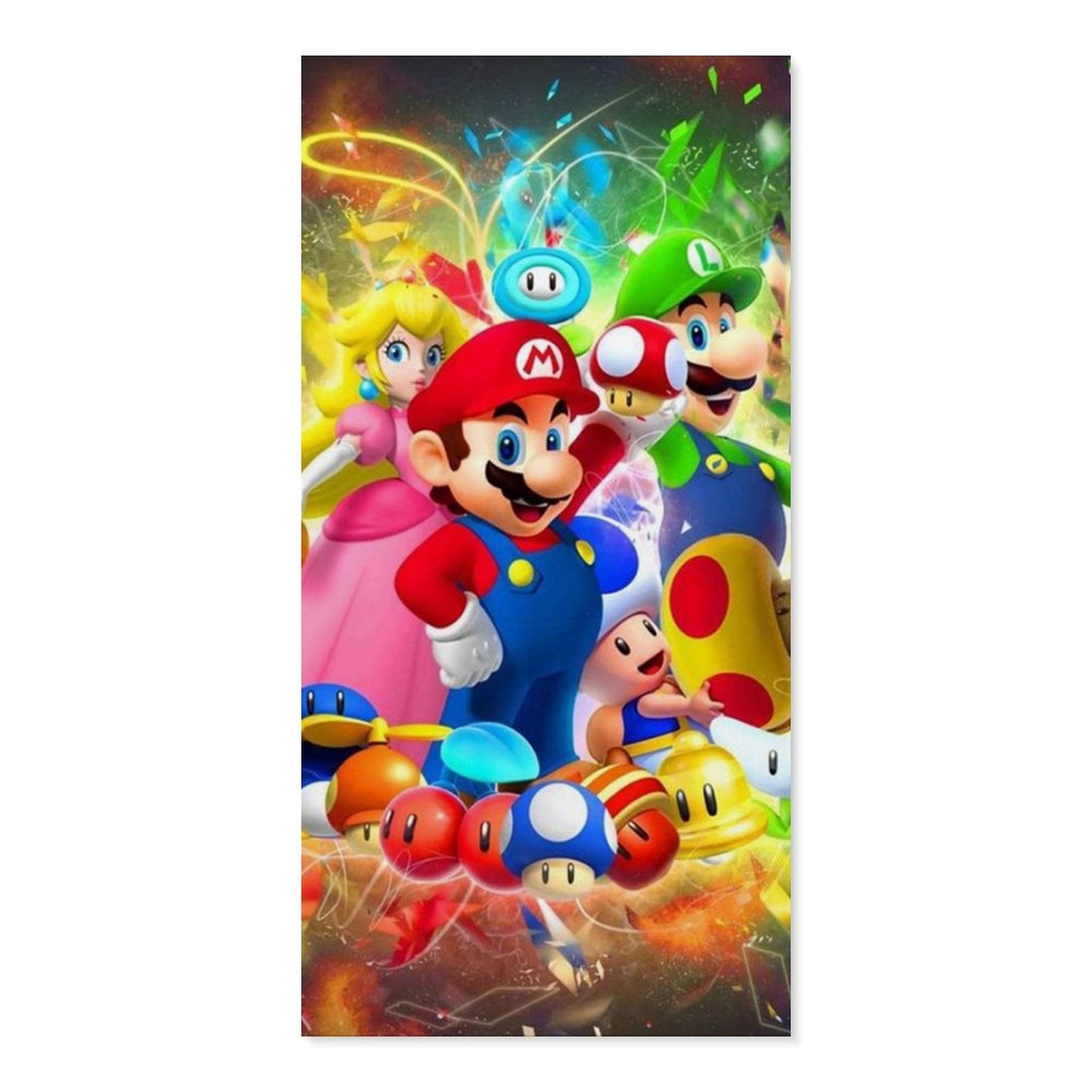 Luigi The Super Mario Bros Decorative Painting Canvas Wall Poster Art ...