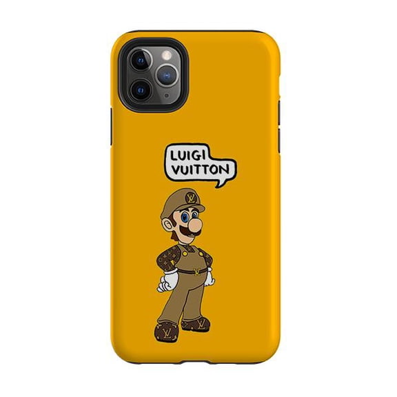 Luigi Vuitton Honey Fashion Parody Phone Case for iPhone 16 15 14 13 12 11 Pro Max