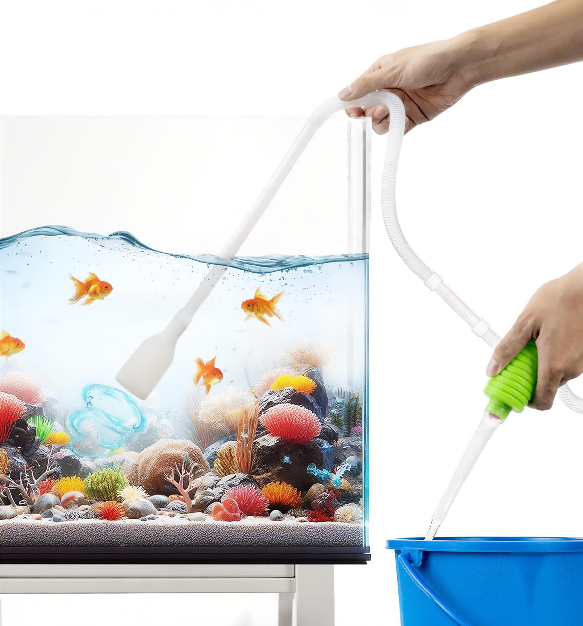 Luigi's Aquarium Fish Tank Siphon and Gravel Cleaner