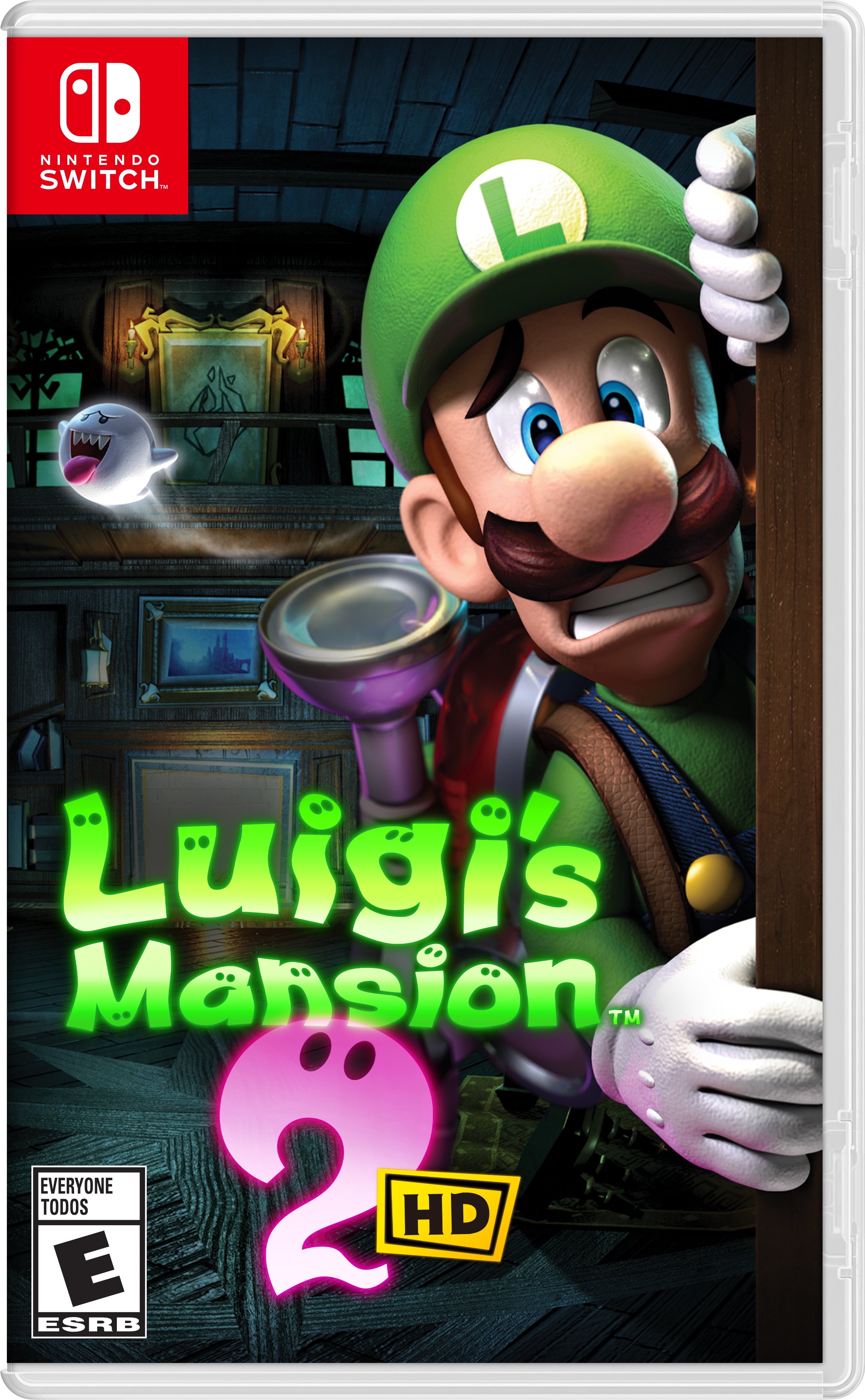 Nintendo Switch Luigi's Mansion 2 HD: Haunted Mansions Game - Walmart.com