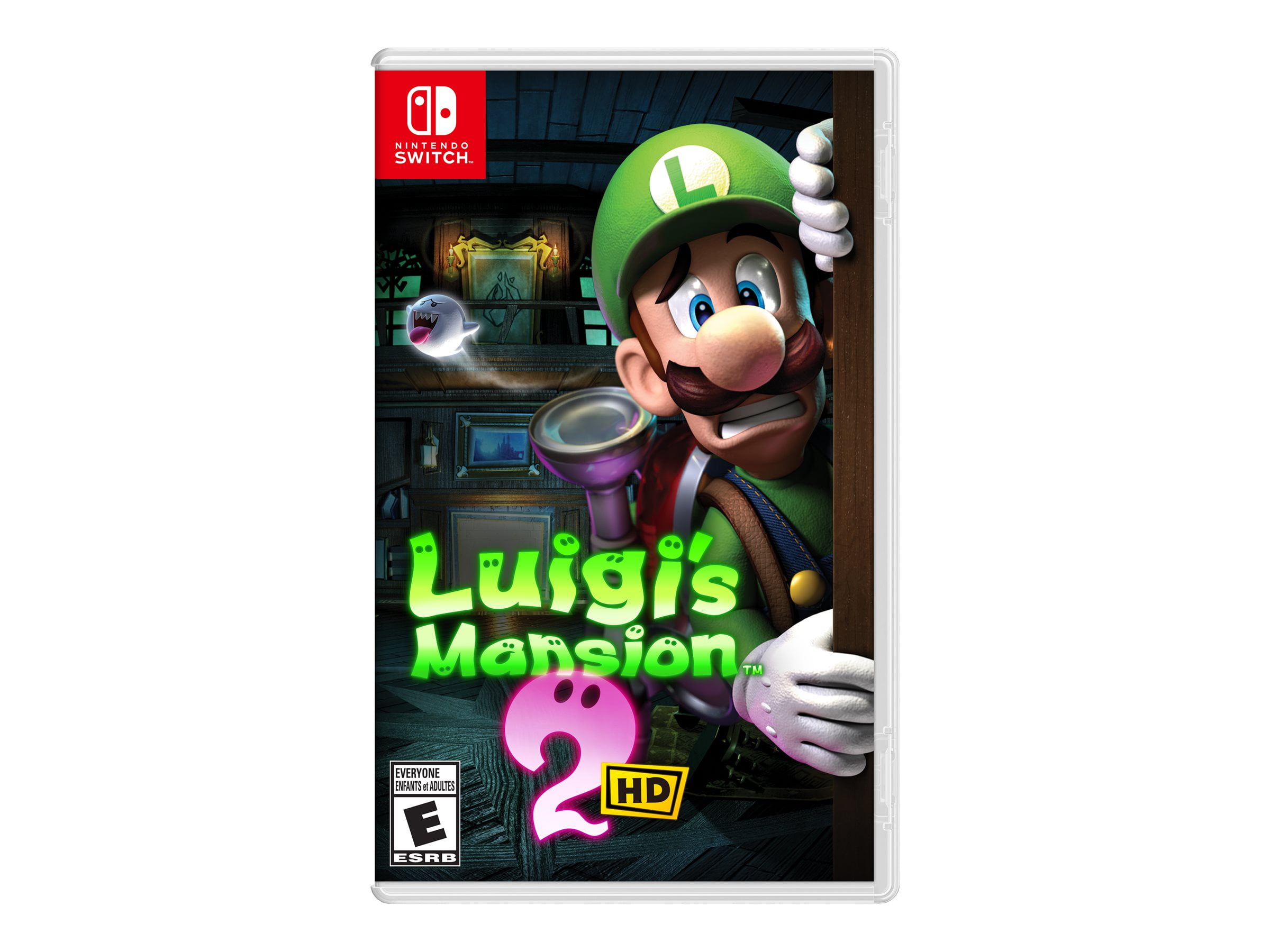 Nintendo Switch Luigi's Mansion 2 HD: Haunted Mansions Game