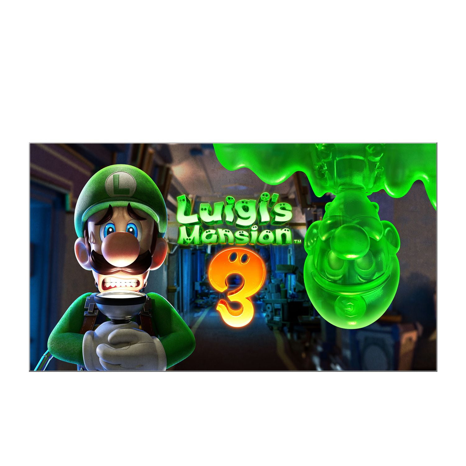 Original Box Case Replacement Nintendo Switch for Luigi's Mansion