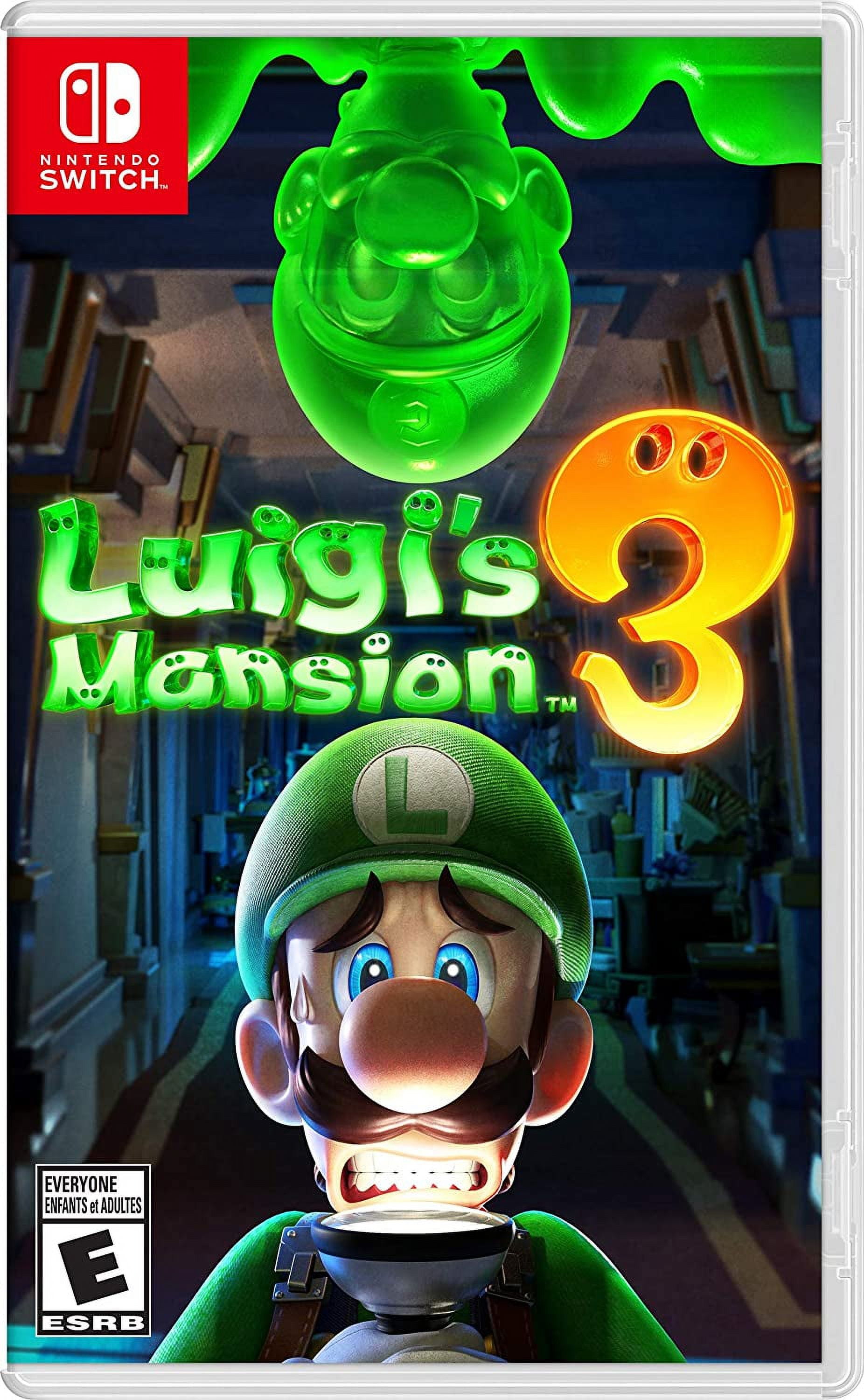 Nintendo switch ソフト3 Nintendo Luigi's Mansion 3, Standard Edition, Physical Game for