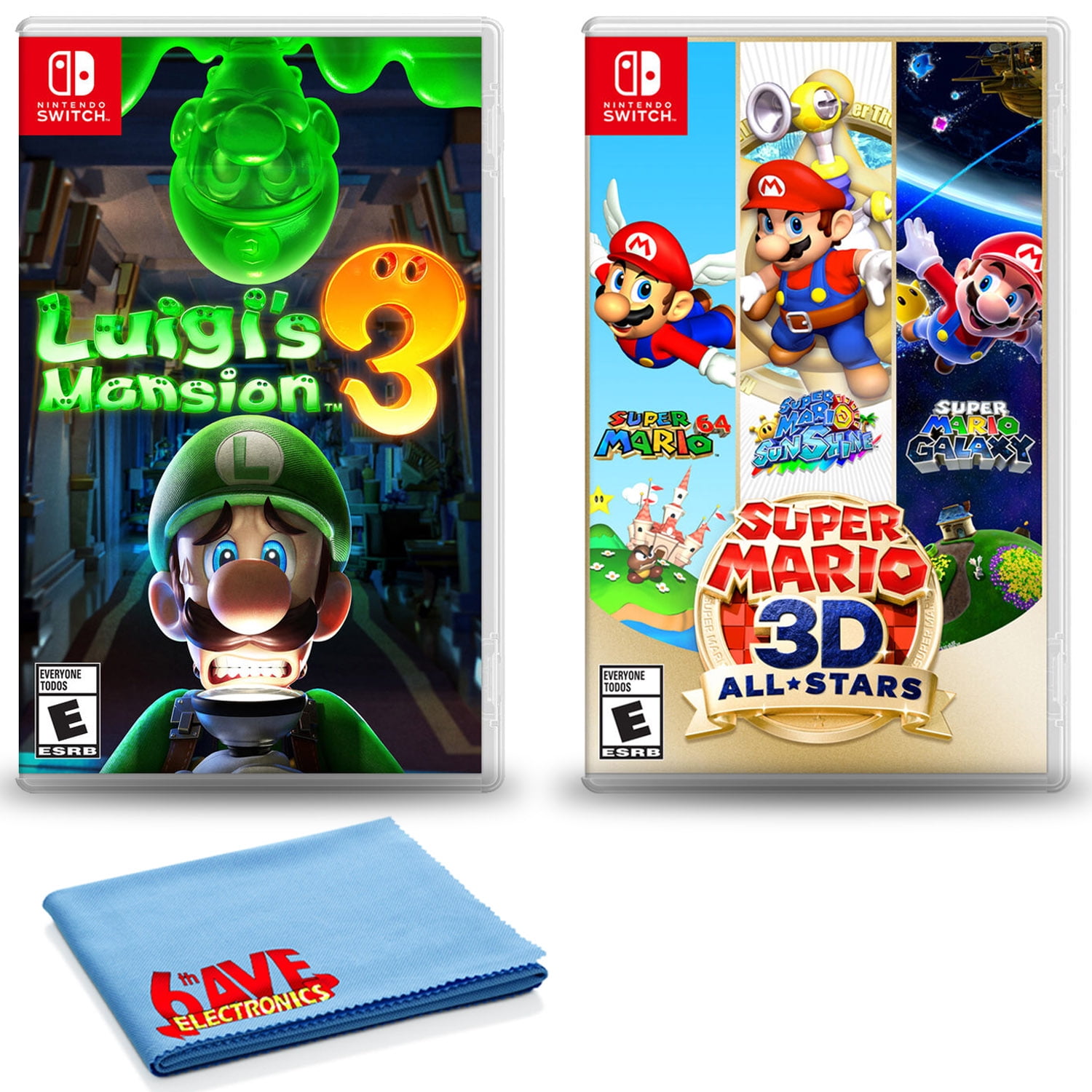Luigi's Mansion 3 with Super Mario 3D All-Stars, Super Mario