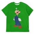 thumbnail image 1 of Luigi's Mansion Character Unisex Short-sleeve Shirt For Men Women Novelty 3D Print T-Shirt Soft Comfortable Tee Shirts, 1 of 7