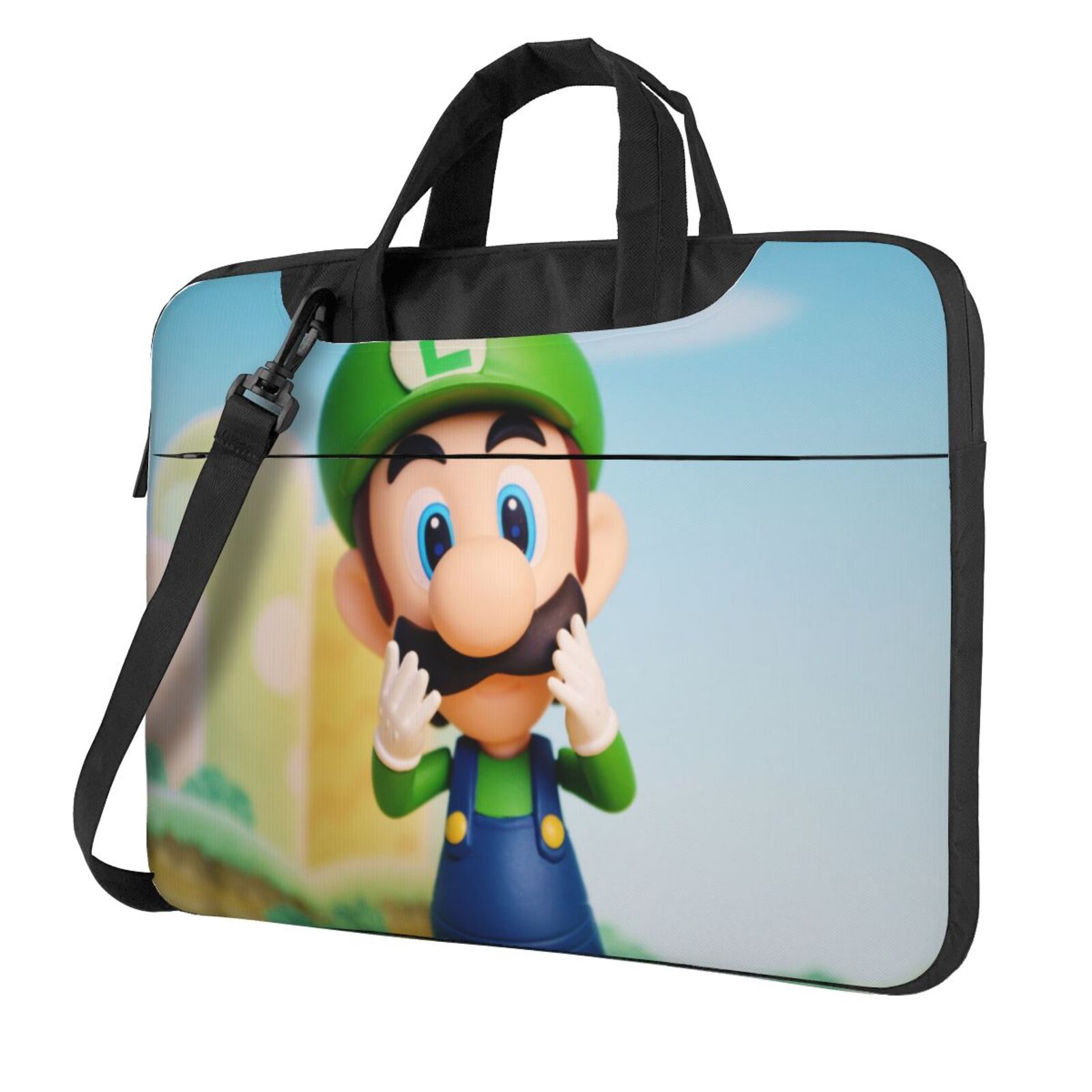 Luigi's Mansion Cute Laptop Bag Portable Shoulder Laptop Case Sleeve ...