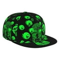 thumbnail image 1 of Luigi-s Mansion Flat Brim Bill Baseball Cap Adjustable Hat Hip Hop Caps for Dad Men Women, 1 of 9