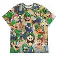 thumbnail image 1 of Luigi's Mansion Game Cartoon Unisex Short-sleeve Shirt For Men Women Novelty 3D Print T-Shirt Soft Comfortable Tee Shirts, 1 of 7