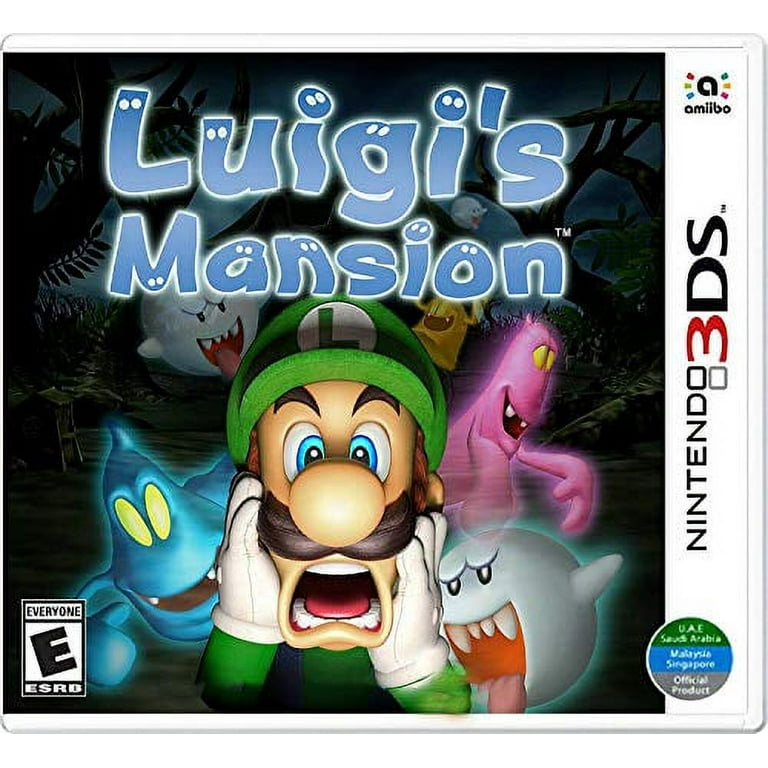 Nintendo GameCube Classic: Luigi's Mansion Mario Game for 3DS