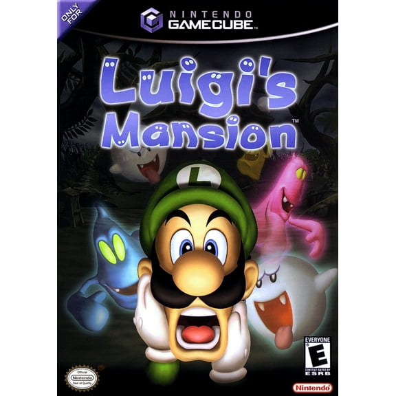 Pre-Owned Luigi's Mansion, Nintendo, Physical, GameCube Video Game, Parental Controls