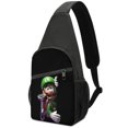 thumbnail image 1 of Luigi's Mansion Unisex Crossbody Bags Lightweight Sling Backpack Multipurpose Shoulder Bag High Capacity Hiking Daypack Chest Bag, 1 of 8