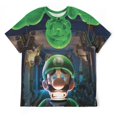 thumbnail image 1 of Luigi's Mansion Unisex Short-sleeve Shirt For Men Women Novelty 3D Print T-Shirt Soft Comfortable Tee Shirts, 1 of 7