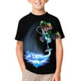 thumbnail image 1 of Luigi's Mansion Unisex T-Shirt for Boys Girls Short Sleeve Sports Top Breathable Blouse 3D Prints Tee Shirts Casual Children Clothing 140CM, 1 of 8