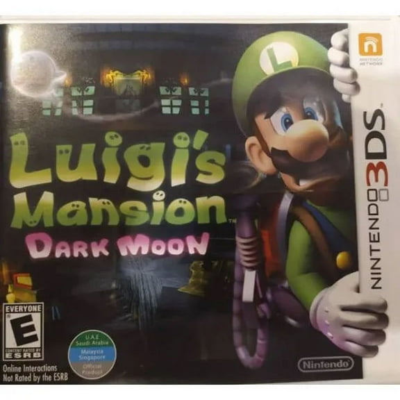 Luigis Mansion Dark Moon (UAE) (Nintendo 3DS)
