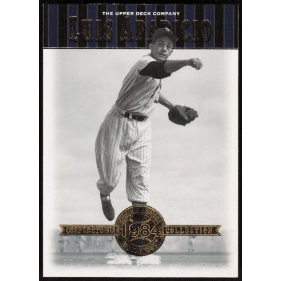Luis Aparicio -2001 Upper Deck Hall of Famers - #44