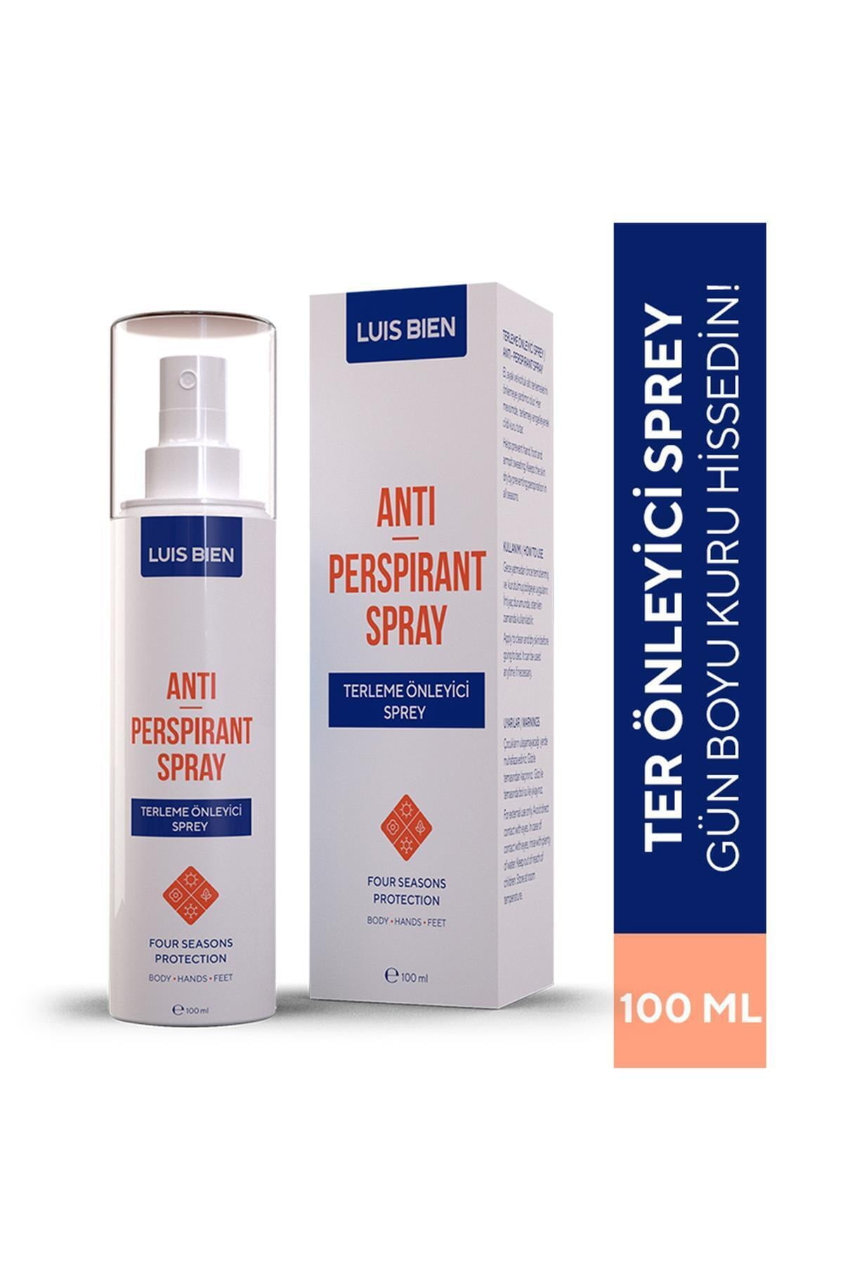 Luis Bien Hand, Foot and Armpit Antiperspirant Spray 100 ml