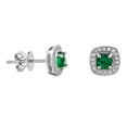 thumbnail image 1 of Luis Creations ERL1509ED 0.75 Ct. Emerald And Diamond Earrings In 14K Gold, 1 of 1