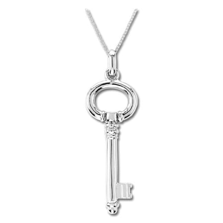 Luis Creations PRL1190 14K Gold Key Pendant With 16 in. Chain