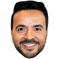 thumbnail image 1 of Luis Fonsi (Smile) Celebrity Mask, Flat Card Face, Fancy Dress Mask, 1 of 6