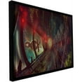 thumbnail image 1 of Luis Peres "Cats In Space 2" Floater-Framed Gallery-Wrapped Canvas, 1 of 2