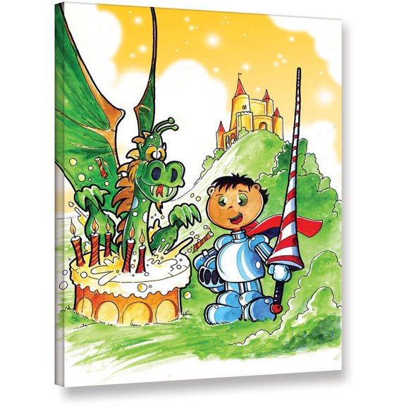 Luis Peres "Knight Kid" Gallery-Wrapped Canvas