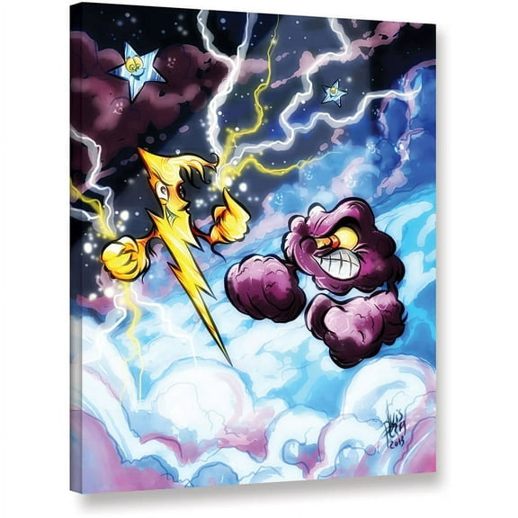 Luis Peres "Lightning" Gallery-Wrapped Canvas
