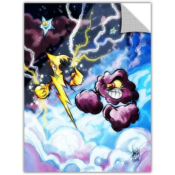Luis Peres "Lightning" Removable Wall Art Graphic
