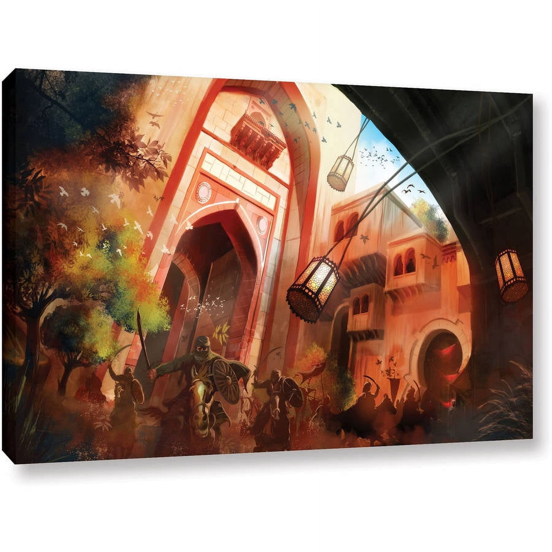 Luis Peres "Old Times 1" Gallery-Wrapped Canvas