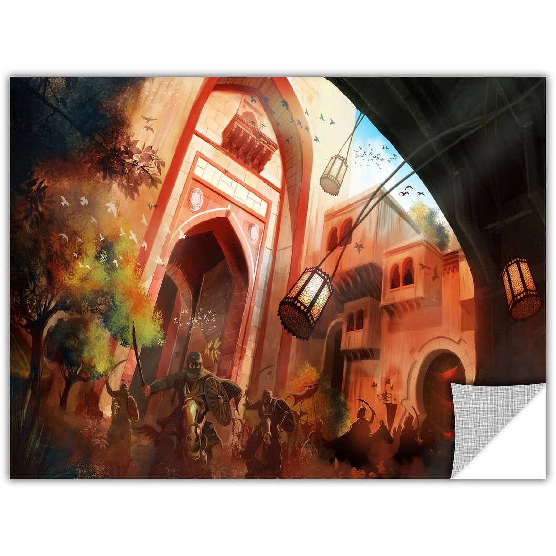 Luis Peres "Old Times 1" Removable Wall Art Graphic