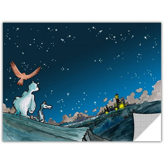 Luis Peres "Polar 4" Removable Wall Art