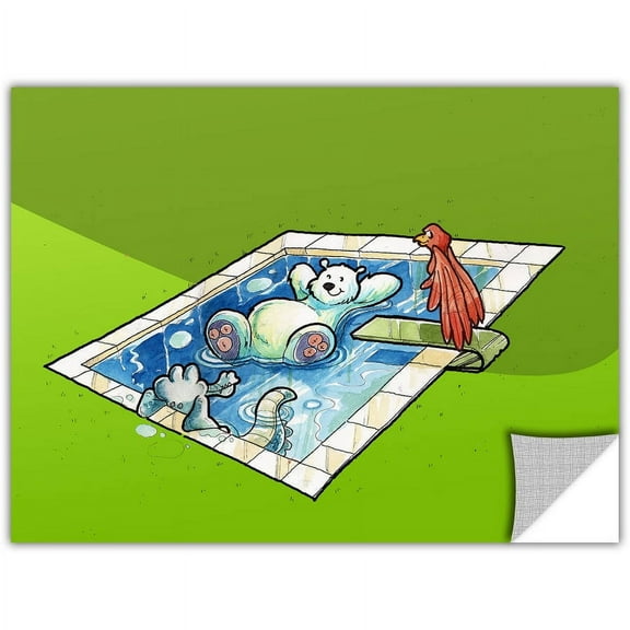 Luis Peres "Polar 5" Removable Wall Art