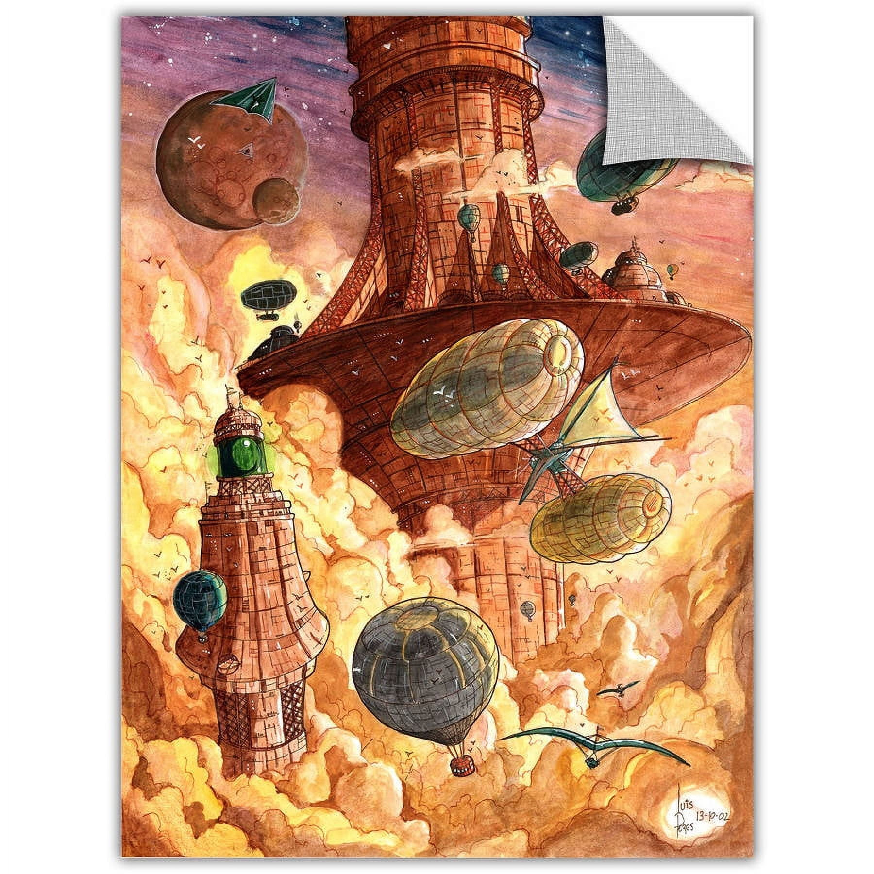 Luis Peres "Rusting World" Removable Wall Art Graphic