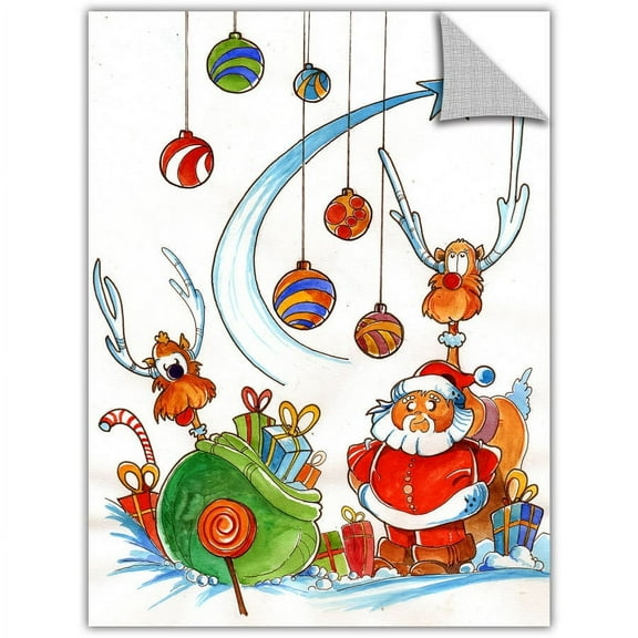 Luis Peres "Santaclausgang" Removable Wall Art Graphic