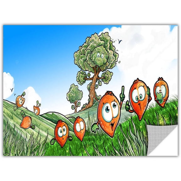 Luis Peres "Seeds 1" Removable Wall Art Graphic