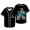 thumbnail image 1 of Luis R Conriquez Trakas HDSPM Tour Baseball Jacket Tee Summer Unisex V-neck Short Sleeve T-Shirts, 1 of 6