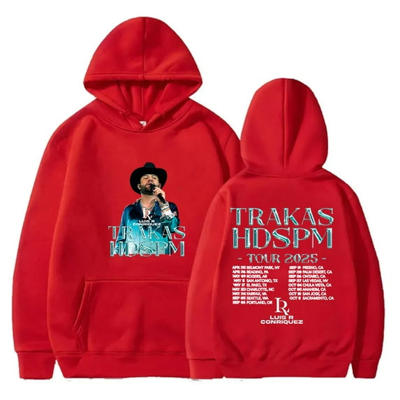 Luis R Conriquez Trakas HDSPM Tour Hoodies Unisex Long Sleeve Sweatshirts s