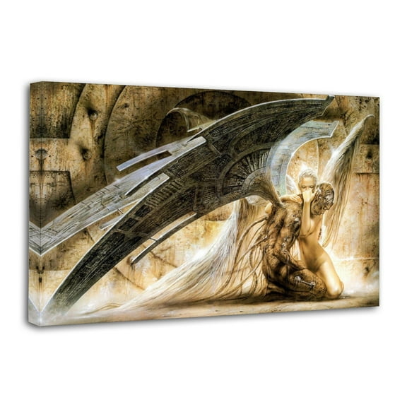 Luis Royo Fallen Angels IV Abstract Fantasy Poster Cool Artworks Painting Wall Art Canvas Prints Hanging Picture Home Decor Posters Gift 16x24inch(40x60cm)
