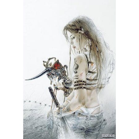 Luis Royo Poster Sketch Sexy New 24x36