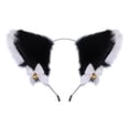 thumbnail image 1 of Luiyenes Girl Girl Ears Furry for Plush Cat Headwear Accessory Party Cam Headband, 1 of 2