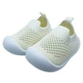 thumbnail image 1 of Lujianch Baby Shoes Baby Boys Girls Sock Shoes Breathable First Walking Shoes On Sneakers Non With Soft Rubber Soles Breathable Mesh Baby Athletic Shoes Size 2-2.5 Years, 1 of 3